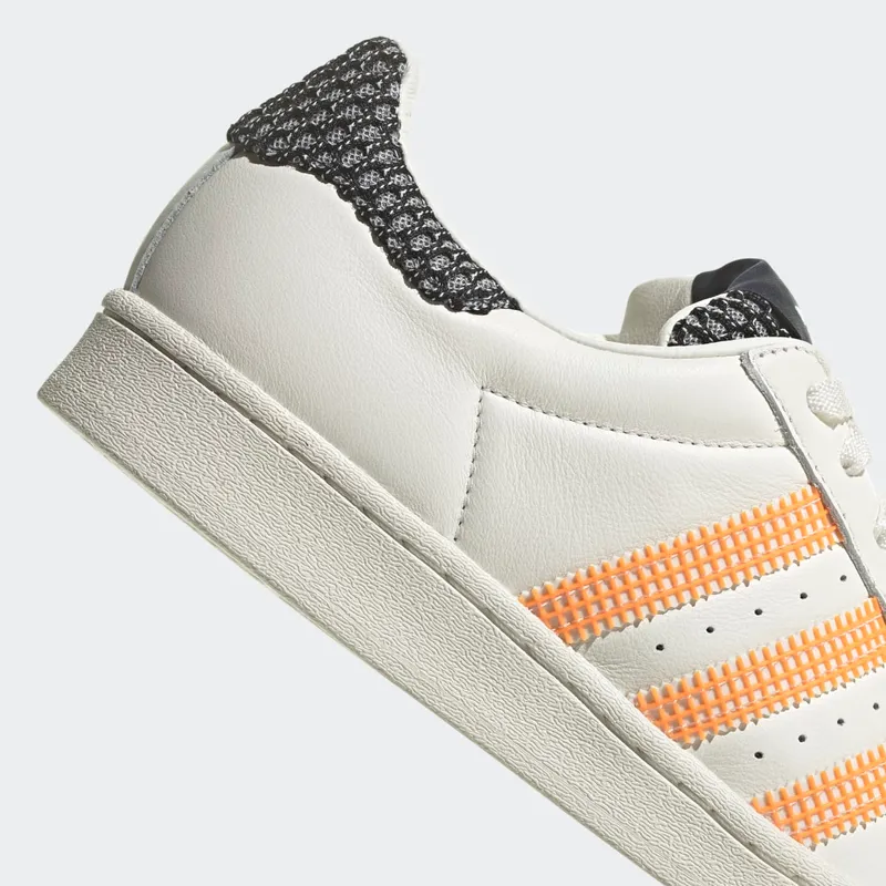 Adidas Superstar Cloud White / Off White / Orange Rush (GZ4376)