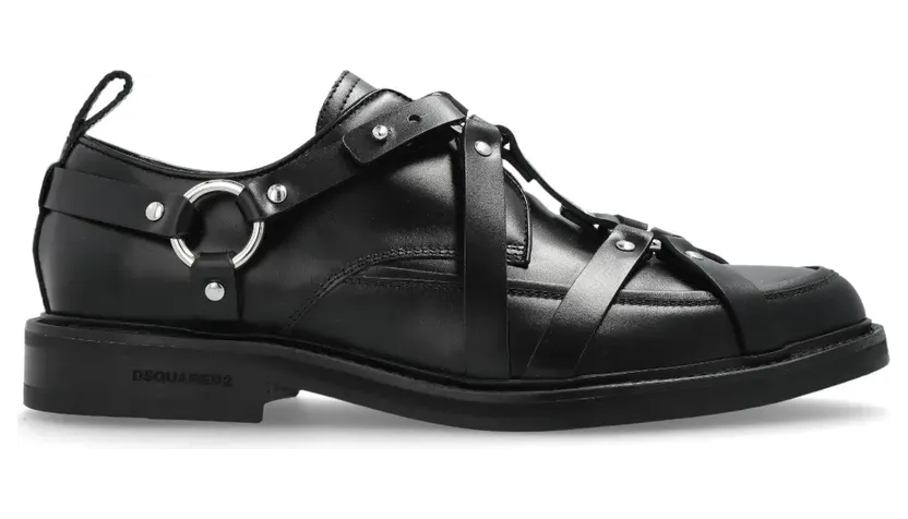 DSQUARED2 Leren “Black” (LUM010601500001)