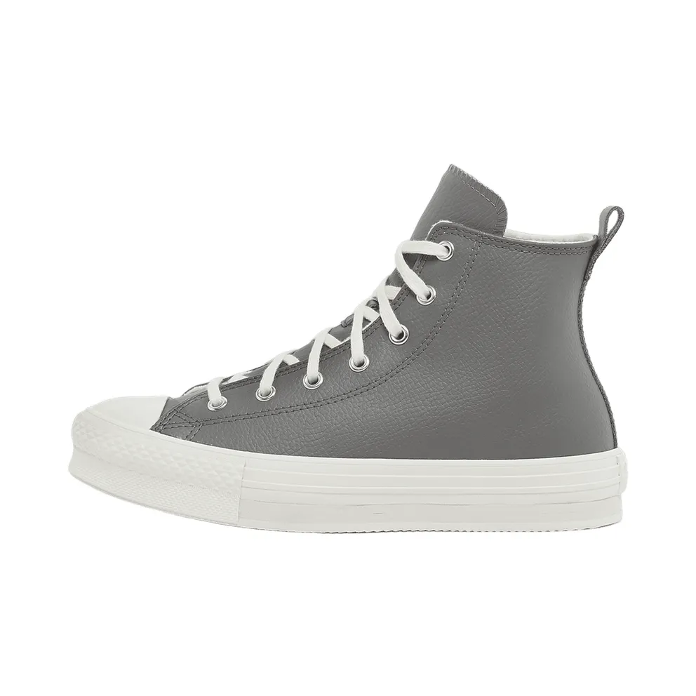 Converse Chuck Taylor All Star EVA Lift Platform Leather Sharkskin/Warm Quarry/Egret (A09259C)