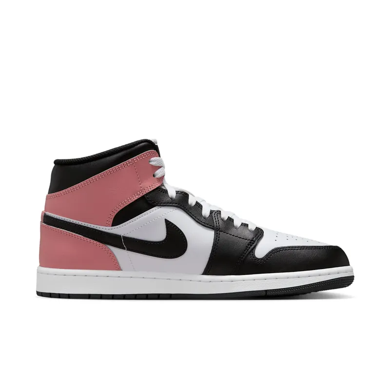 Jordan 1 Mid “White Rust Pink Black” (DQ8426-100)