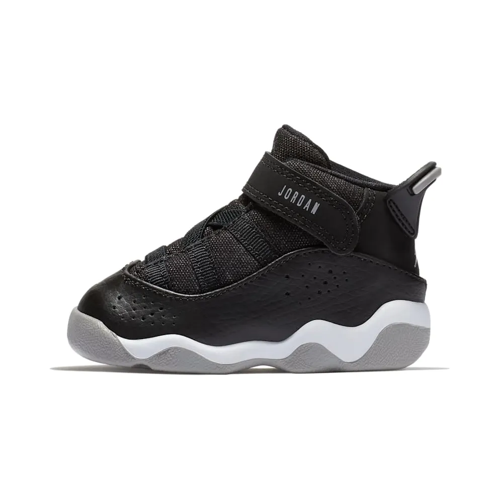 Jordan RETRO 6 RINGS TD “Black / Matte Silver / White” (323420-021)