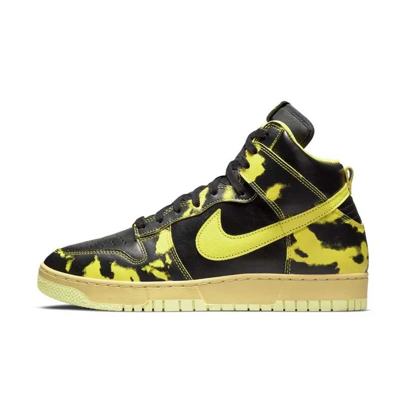 Nike Dunk High 1985 Yellow Acid Wash (DD9404-001)