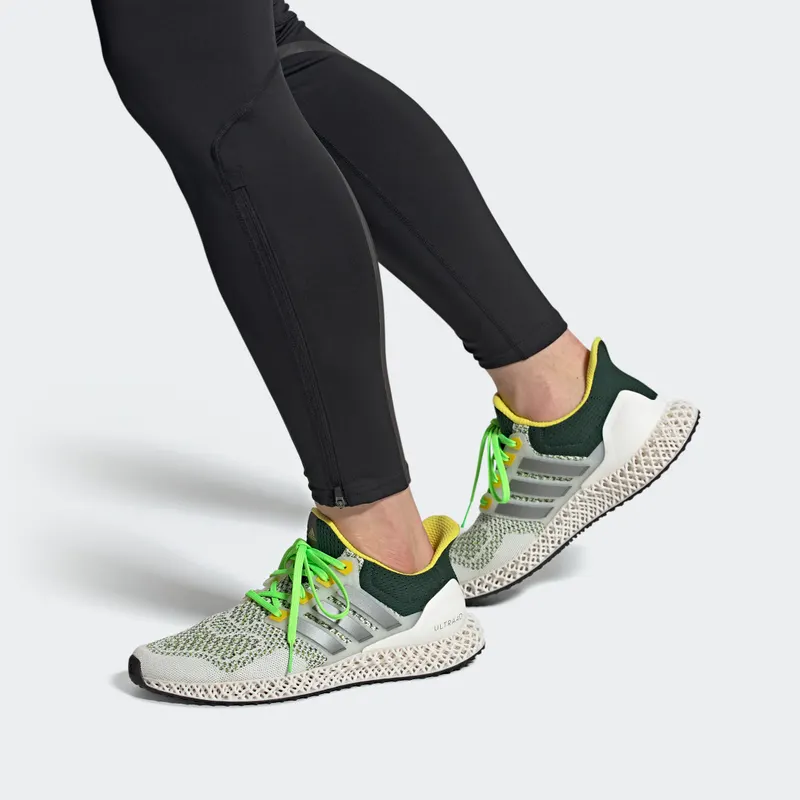 Adidas Ultra 4D Cloud White / Night Metallic / Beam Yellow (GZ1336)
