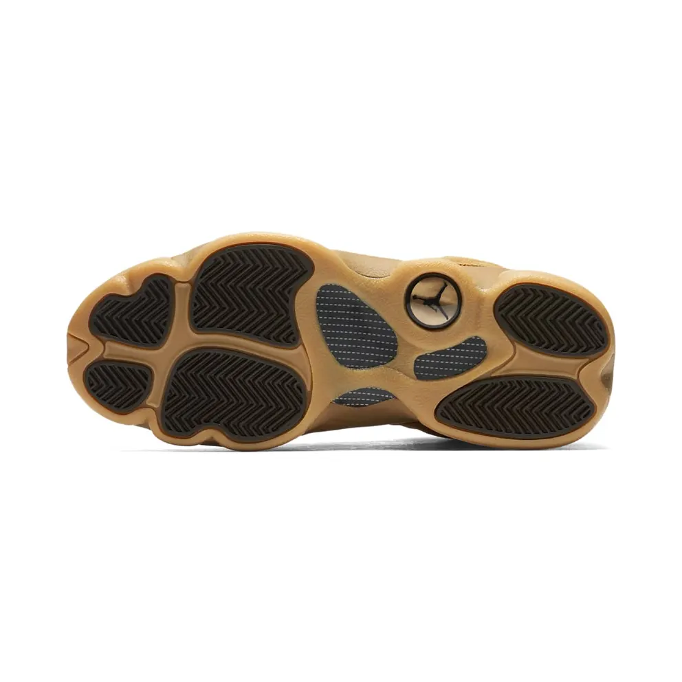 Jordan 13 Retro Wheat (GS) Elemental Gold/Baroque Brown-Gum Yellow (414574-705)