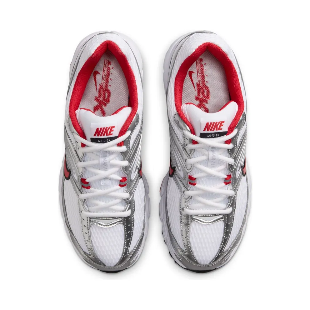 Nike Air Max Moto 2K White/Metallic Silver/Black/University Red (HQ2056-112)