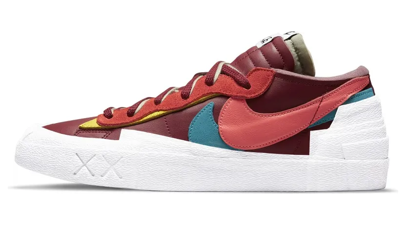Nike x sacai KAWS Blazer Low Red (DM7901-600)