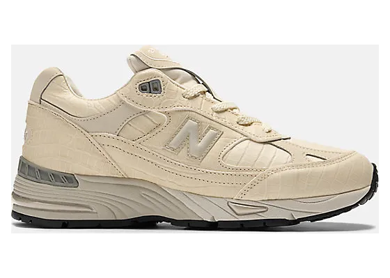 New Balance 991 (W) “Cream Croc” (W991CR1)