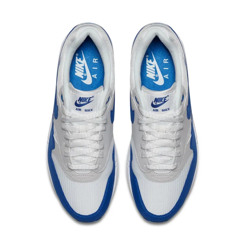 Nike Air Max 1 Anniversary Royal (2017) White/Game Royal-Neutral Grey-Black (908375-101)
