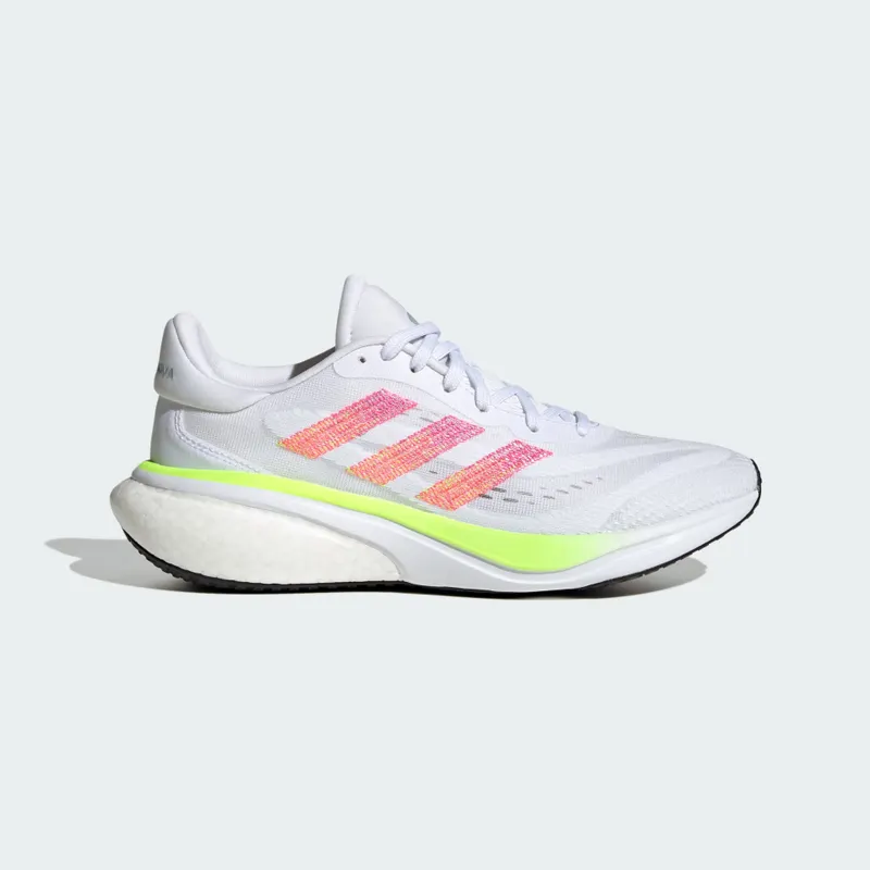 Adidas Supernova 3 Running Shoes Cloud White / Lucid Pink / Wonder Blue (HQ1805)