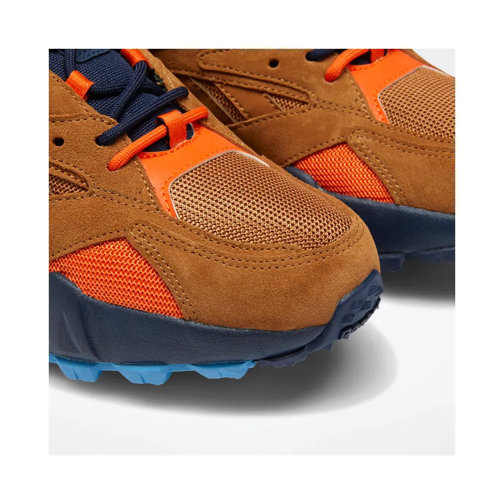 Reebok Aztrek Double Mix Trail Shoes Wild Brown / Collegiate Navy / Cyan