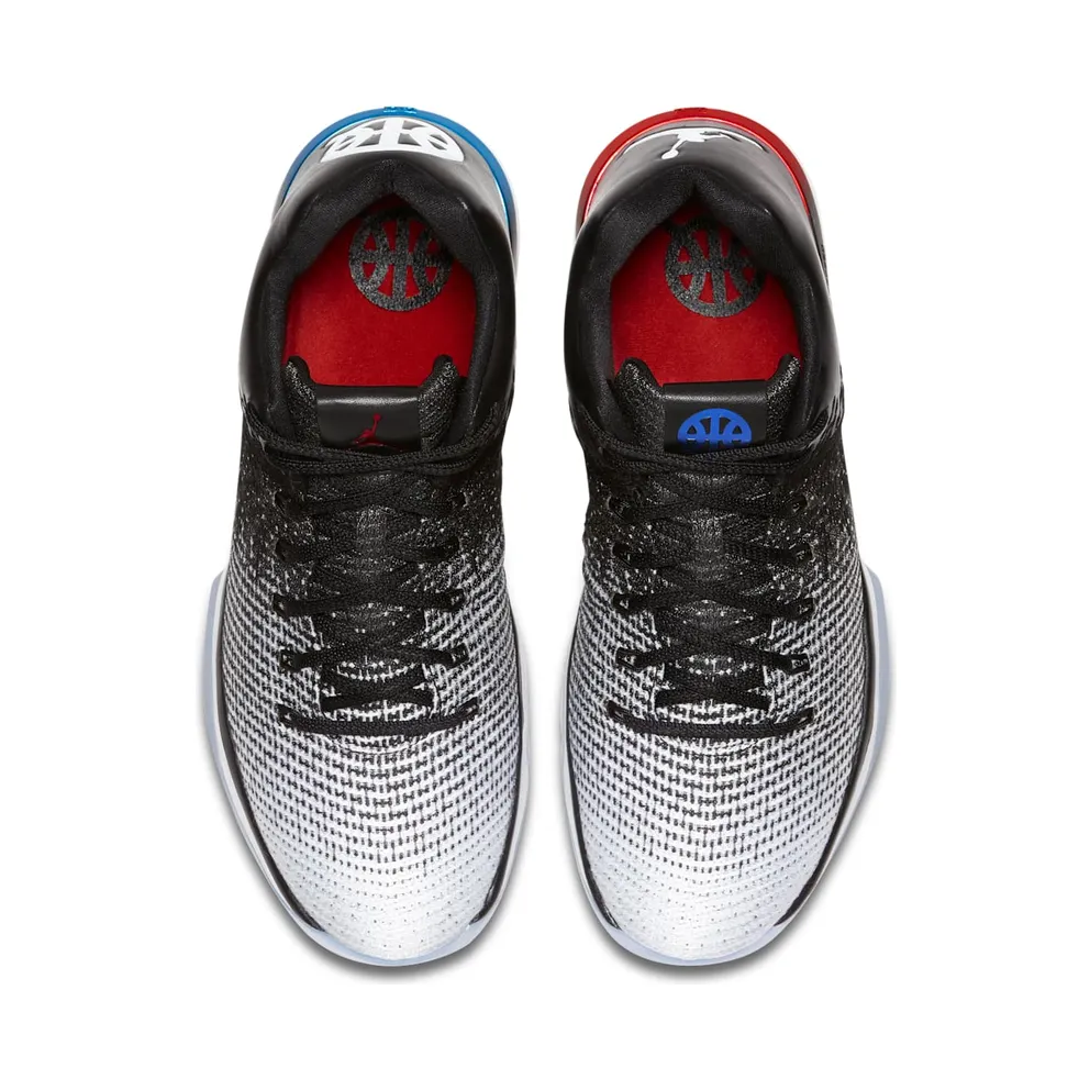 Jordan XXX1 Low Quai 54 White/White-Black-University Red-Italy Blue (921195-154)
