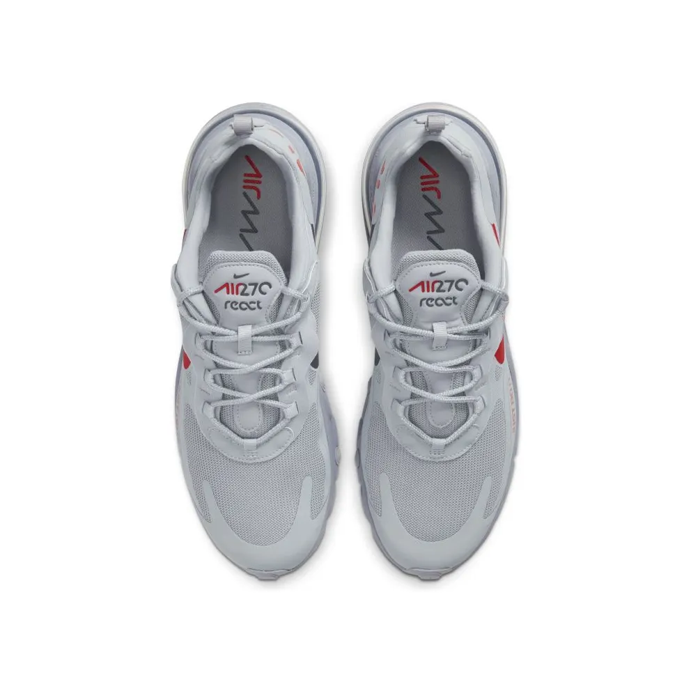 Nike Air Max 270 React Just Do It Grey Wolf Grey/University Red-Anthracite-Hyper Crimson (CT2203-002)
