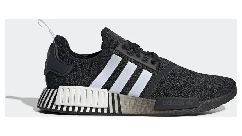 Adidas NMD_R1 ‘Glitch – Black White’ Core Black/Cloud White/Core Black (FV3649)