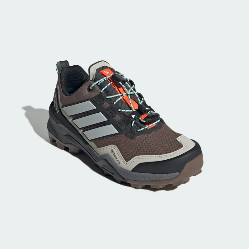 adidas Terrex Skychaser Gore Tex Hiking Earth Strata Grey One Semi Flash Aqua (JQ9935)
