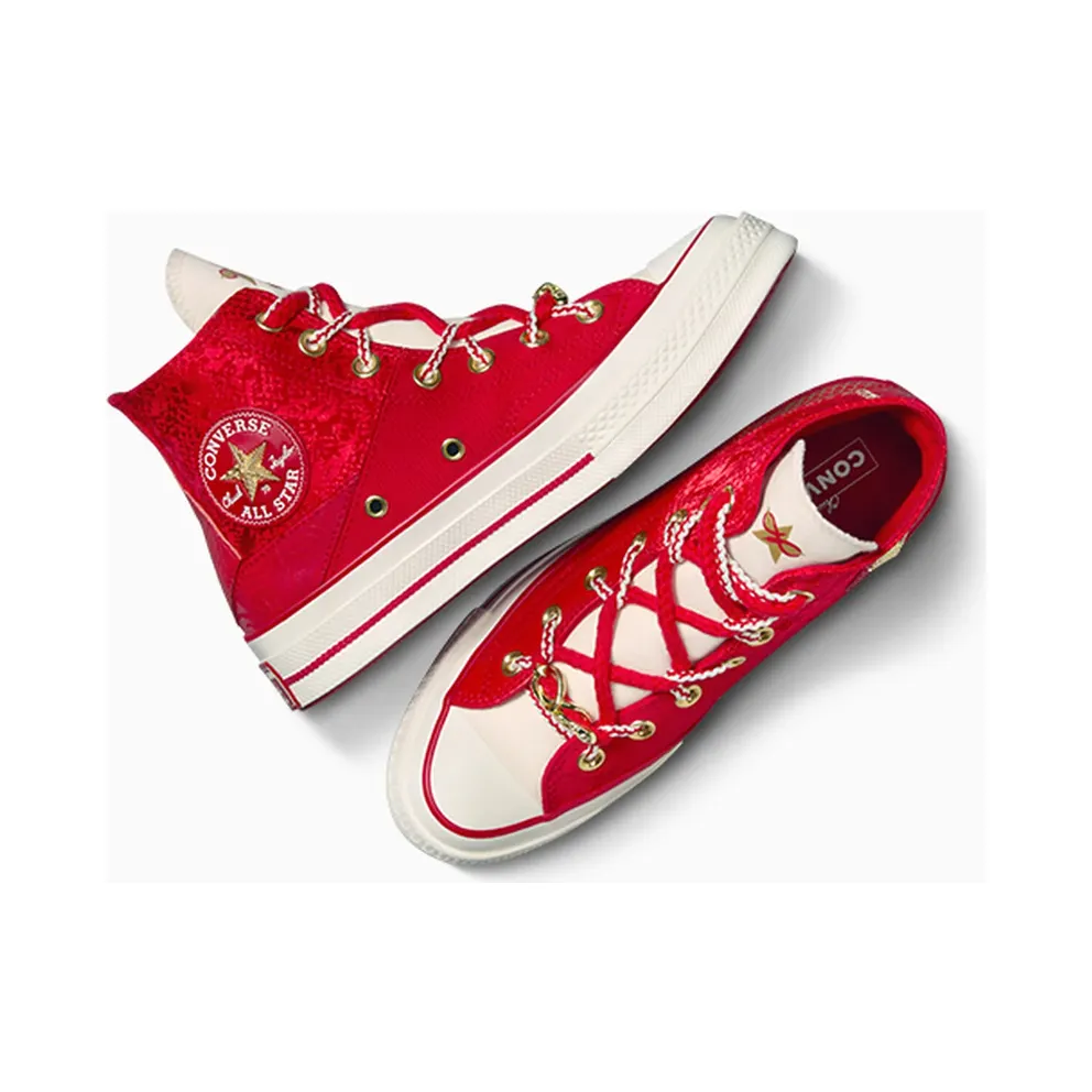 Converse Chuck 70 Hi Lunar New Year Enamel Red Snakeskin (A13349C)