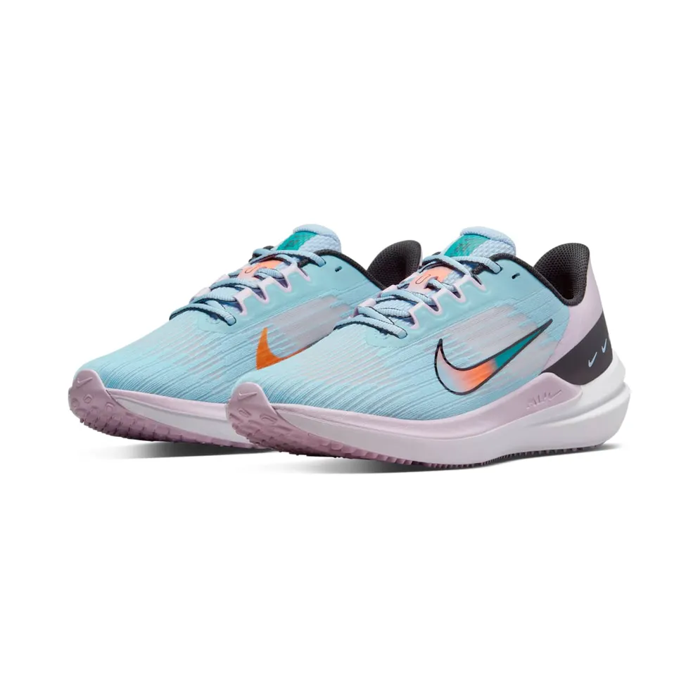 Nike Air Winflo 9 Light Marine Blue Doll Pink (DD8686-500)