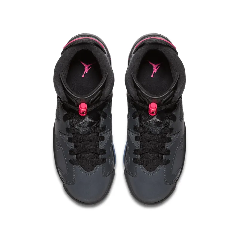 Jordan 6 Retro Hyper Pink (GS) Anthracite/Black-Hyper Pink (543390-008)