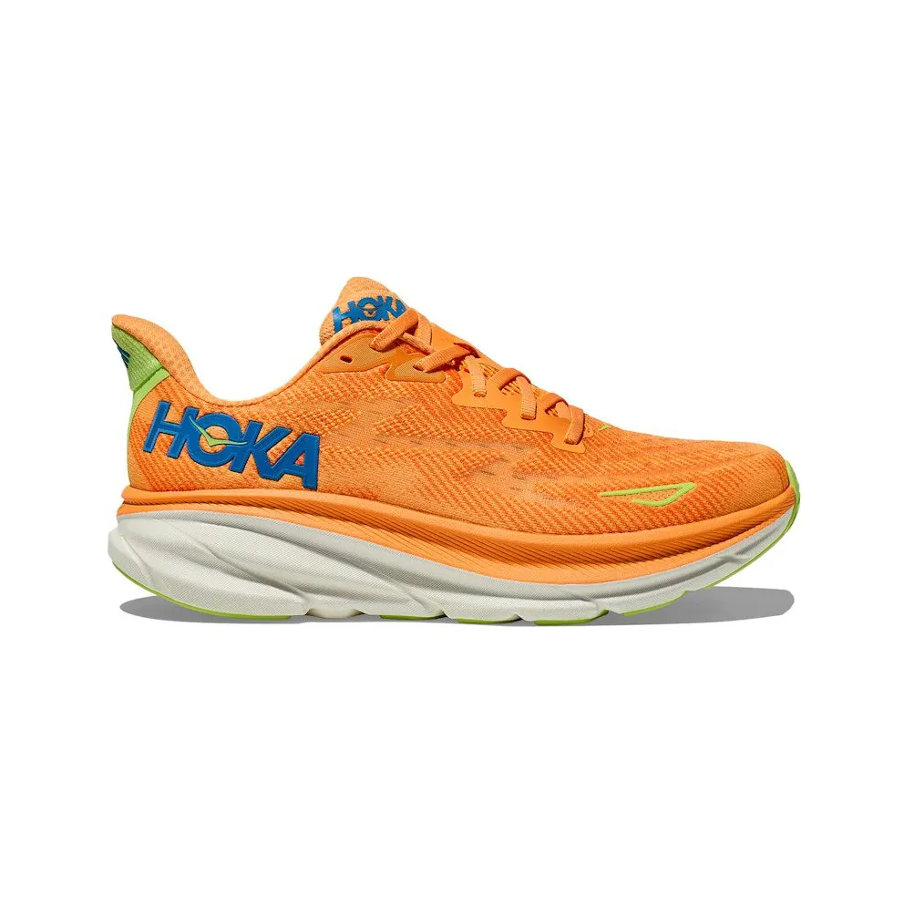 Hoka One Clifton 9 Solar Flare Lettuce (1127895-SLRL)