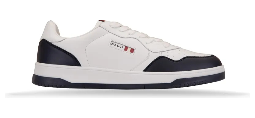 Bally Jaren “White/Navy” (MSK0FX I0R6)