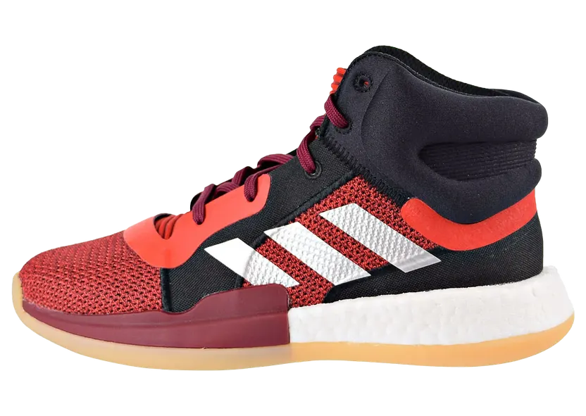 Adidas Marquee Boost GS “Collegiate Burgundy/Cloud White/Active Red” (BB9319)