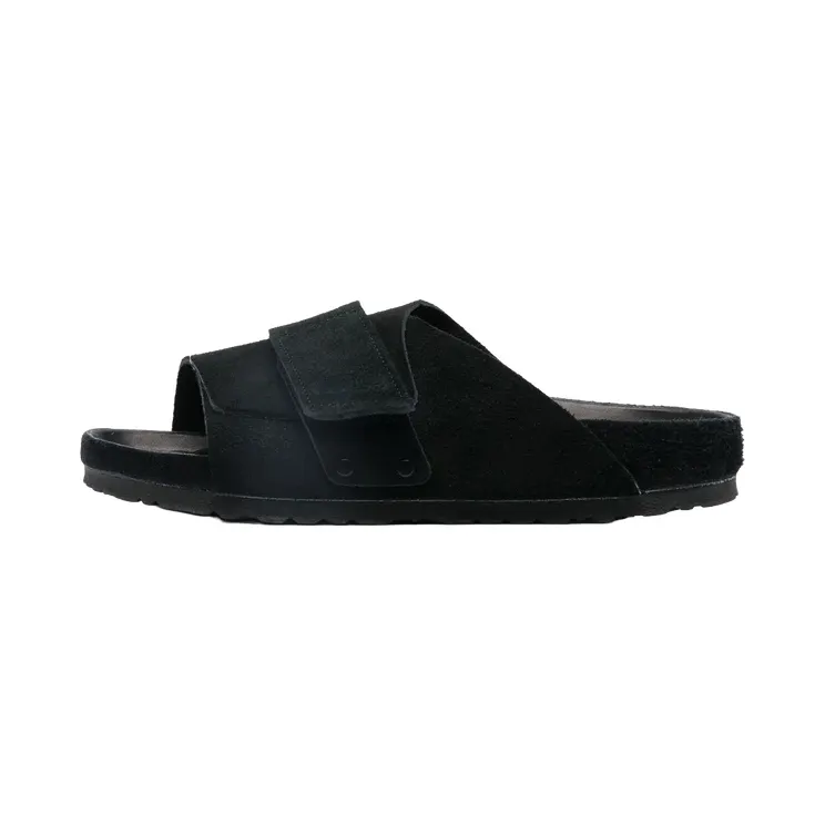 Birkenstock Kyoto Suede Womens “Black – Regular/Wide” (1022306)