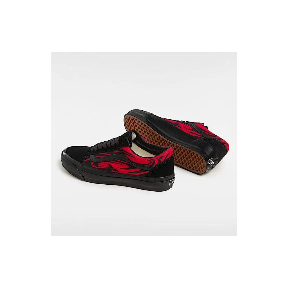 Vans Old Skool 36 LX Warped Tour Black Red (VN000D56458)