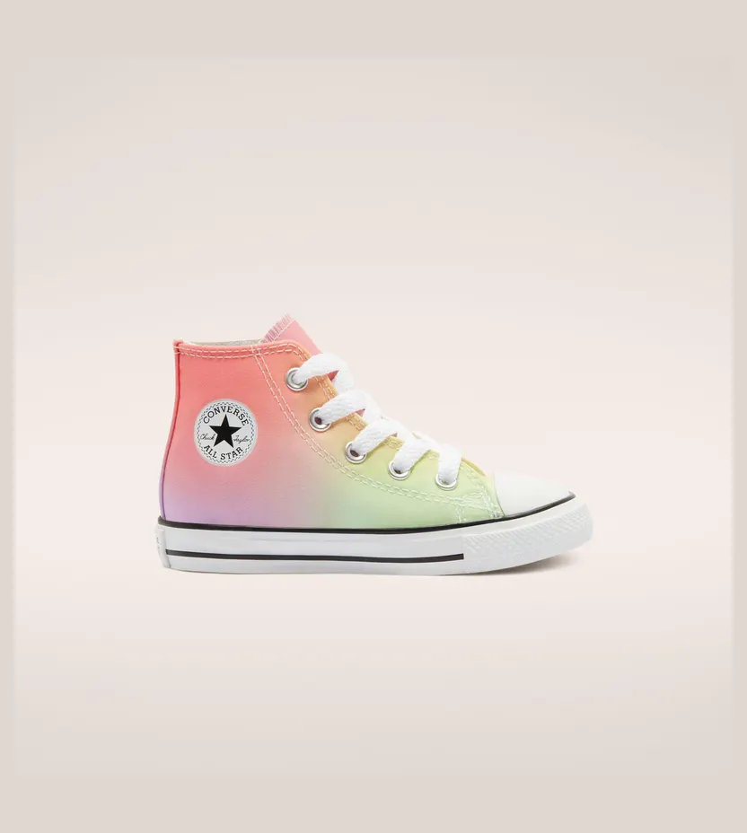 Converse Neon Fade Chuck Taylor All Star High Top Pink/green/blue (768370C)
