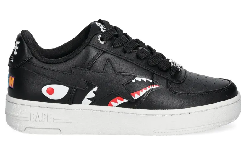 BAPE A Bathing Ape® Sta Shark M2 “Black” (001FWK802307L)