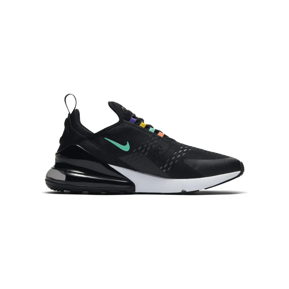 Nike Air Max 270 Black Multi-Color Black/University Gold-Psychic Purple-Flash Crimson (AH8050-023)