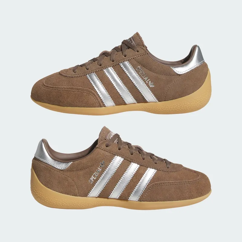 Adidas HANDBALL SPEZIAL LO PRO SNEAKERS Earth Strata / Silver Metallic / Gum (KI3519)