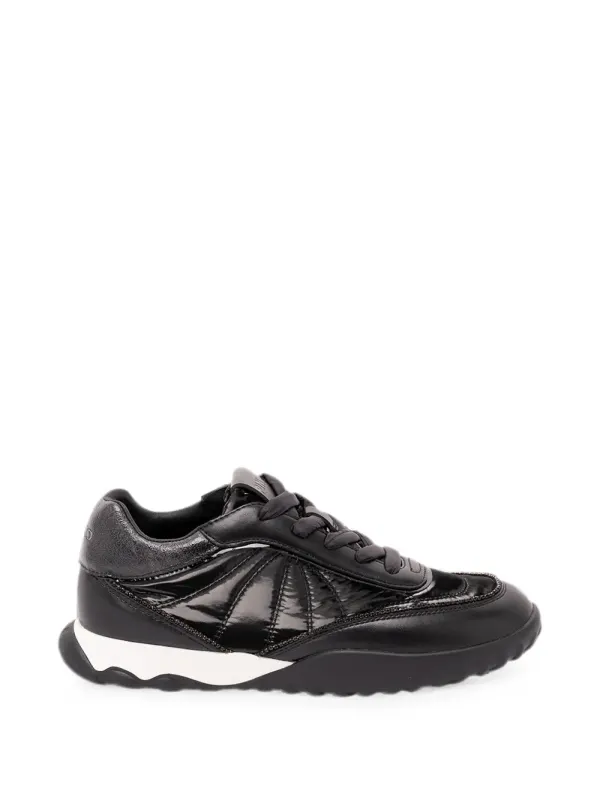 PINKO Gea 01 quilted panelled sneakers – Black (SS0177P023)