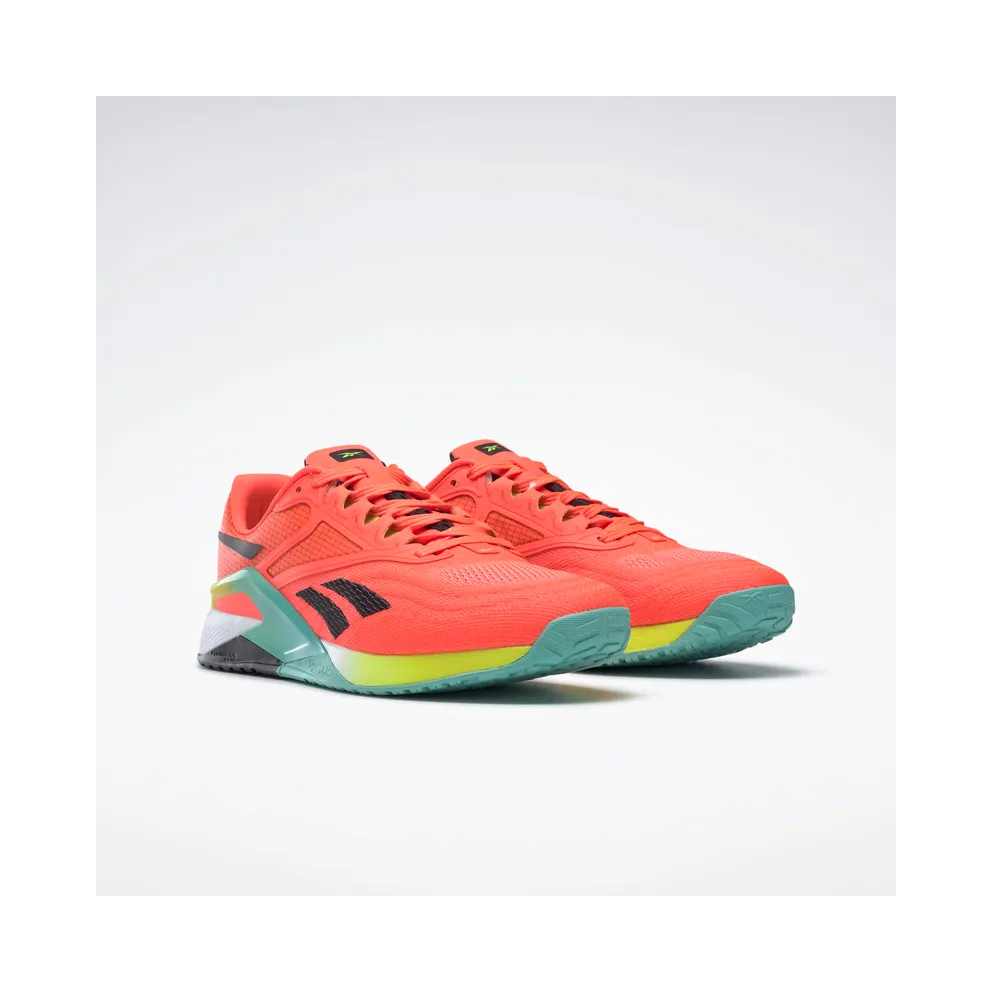 Reebok Nano X2 Orange Flare / Core Black / Acid Yellow (GX9914)