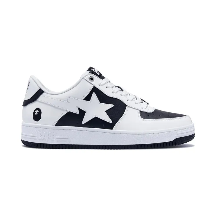 A Bathing Ape Bape Sta Low #6 Black (1K30-191-328-BLK)
