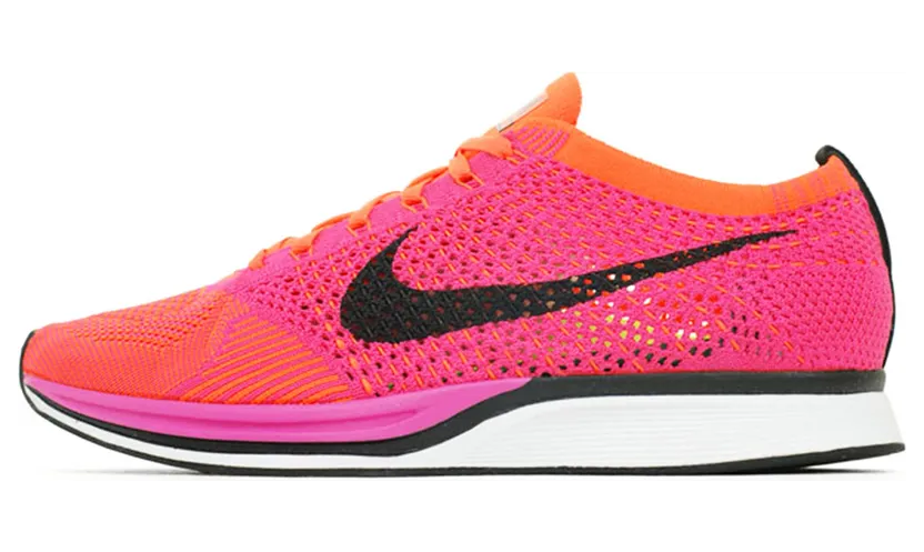 Nike Flyknit Racer Pink Flash Hyper Crimson (526628-600)