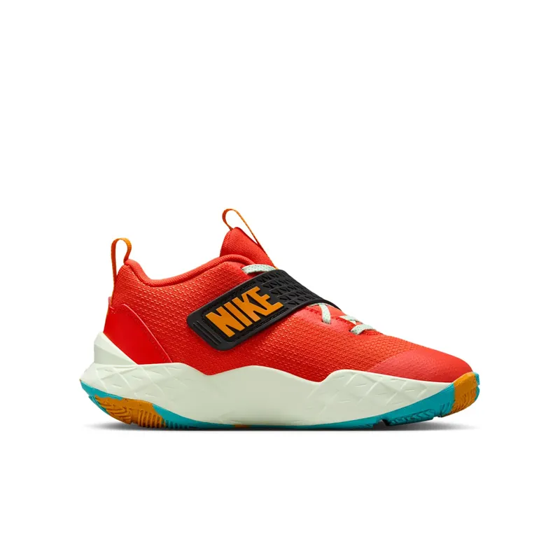 Nike Team Hustle D 12 Picante Red Dusty Cactus Volt Tint Orange Peel (HF6279-601)