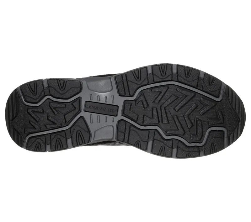 Skechers Relaxed Fit: Oak Canyon – Ironhide Sneaker Black/Houtskool
