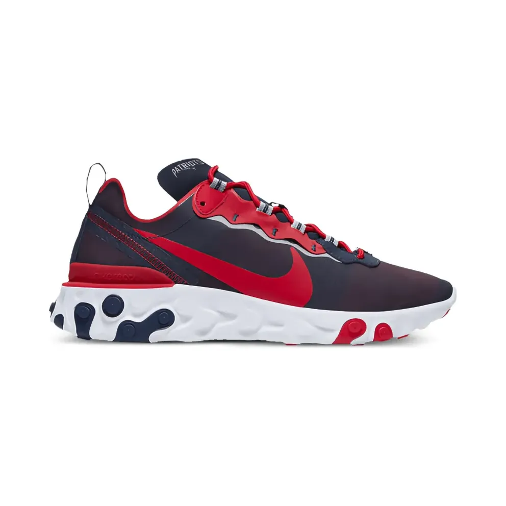 Nike x NFL React Element 55 New England Patriots – Blue (CK4883)