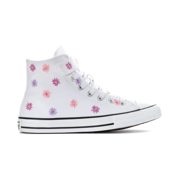 Converse Chuck Taylor All Star EasyOn Hi Allover Embroidered Florals (A13454F)