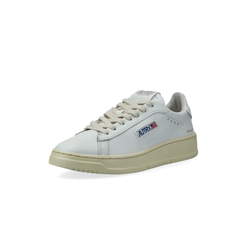 Autry Dallas Low W (White / beige) – ADLWNW01