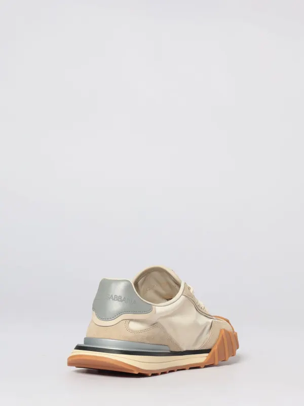 Dolce & Gabbana DG Athletic Sneakers in Suede and Nylon Beige (CK2384A6H638J031) (2)