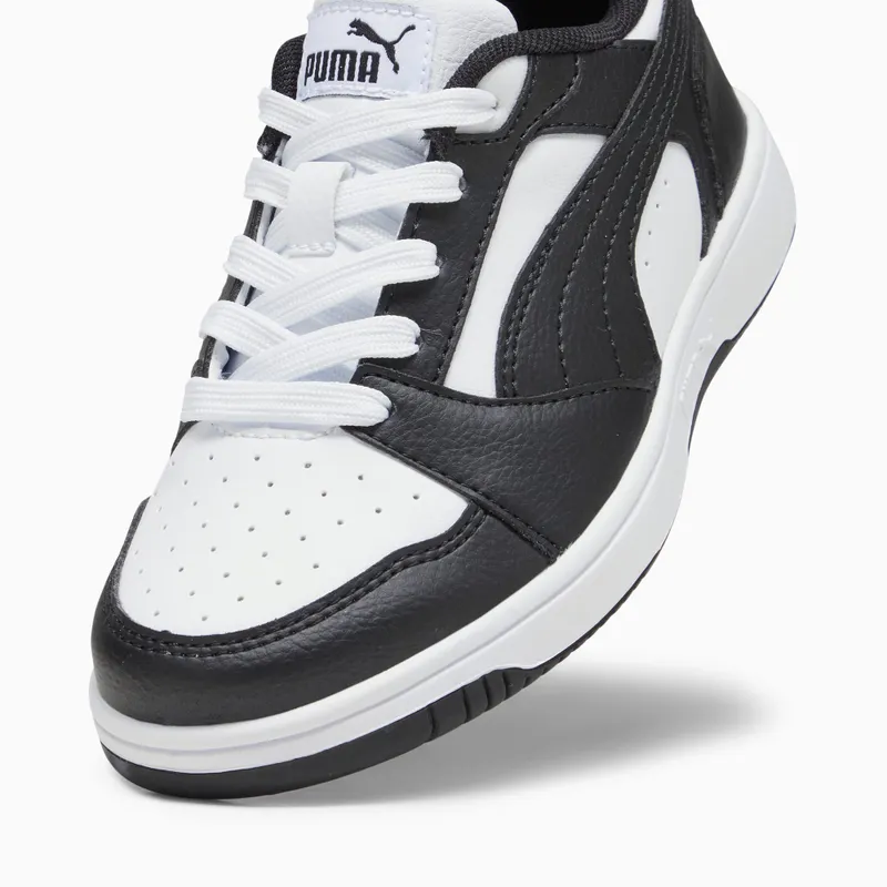 Puma Rebound V6 Lo White/Black (393834-01)