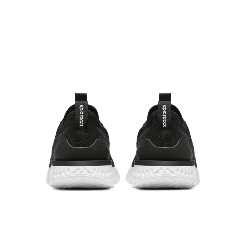 Nike Epic Phantom React Flyknit Black White (W) Black/Black-White (BV0415-001)