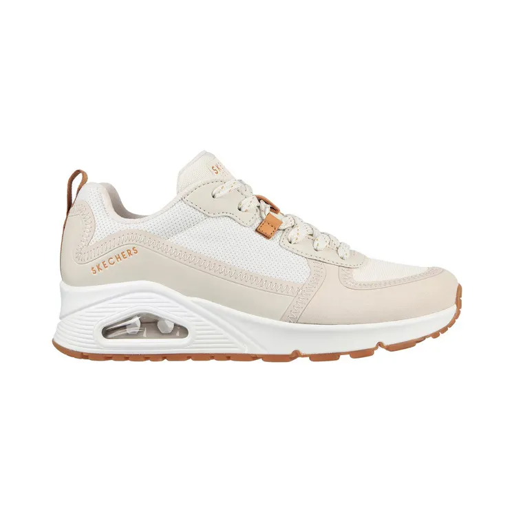 Skechers UNO – Layover Gebroken Wit