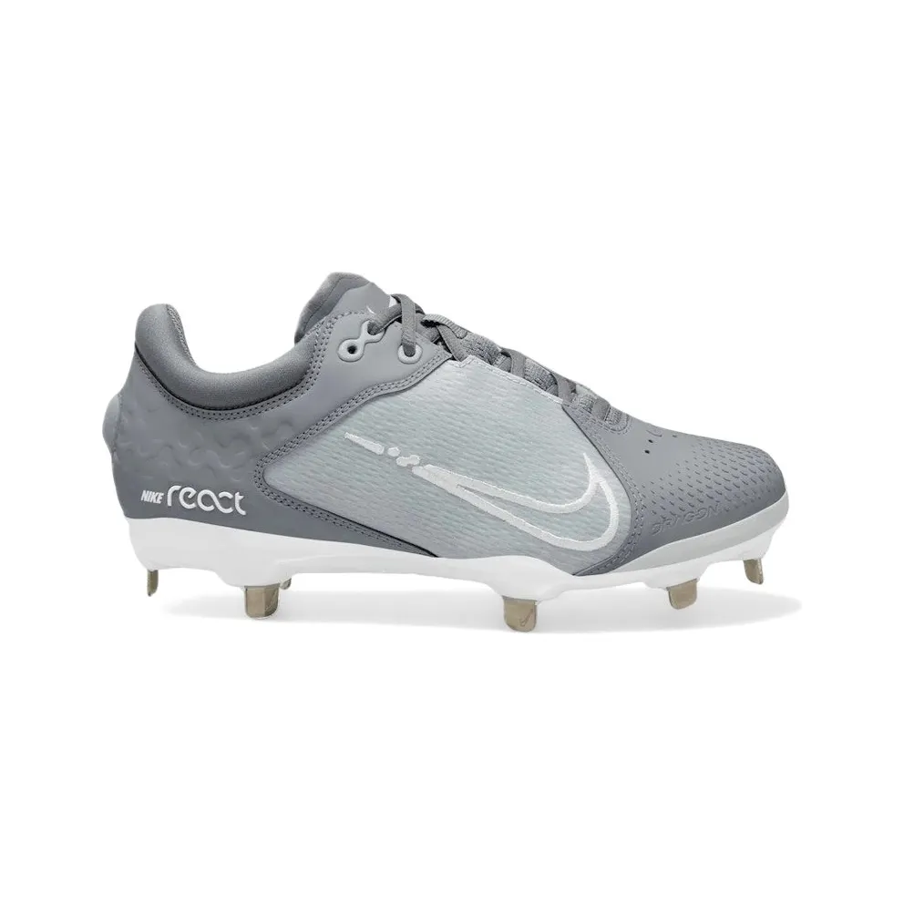 Nike Hyperdiamond 4 Elite Wolf Grey White (CZ5917-012)
