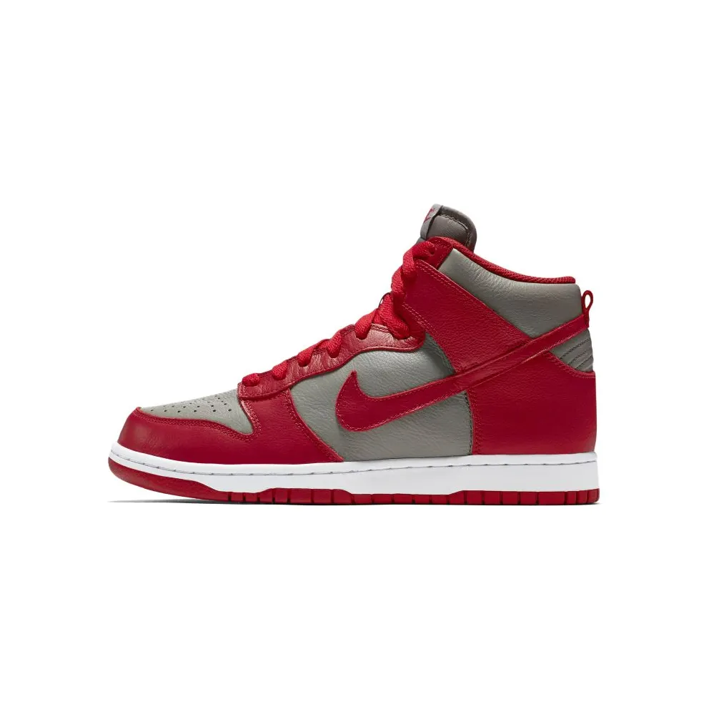 Nike Dunk High UNLV Soft Grey/University Red (850477-001)