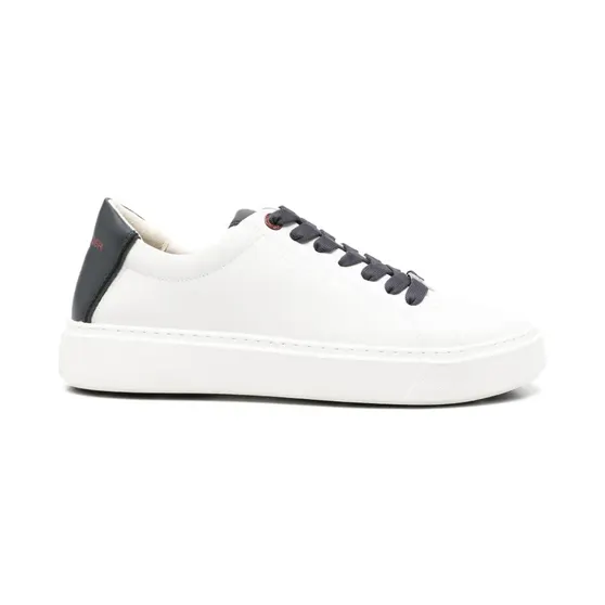 Alexander Smith London Man logo-print leather “White” (ALBELDM)