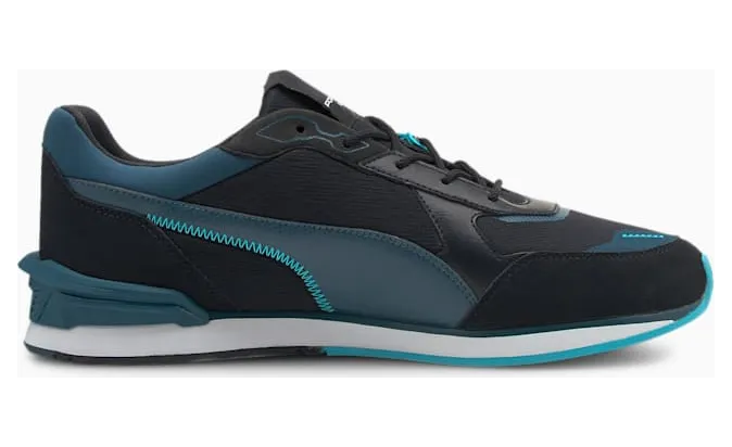 Puma Porsche Legacy Low Racer motorsportschoenen Wit/Blauw/Zwart (306880-01)
