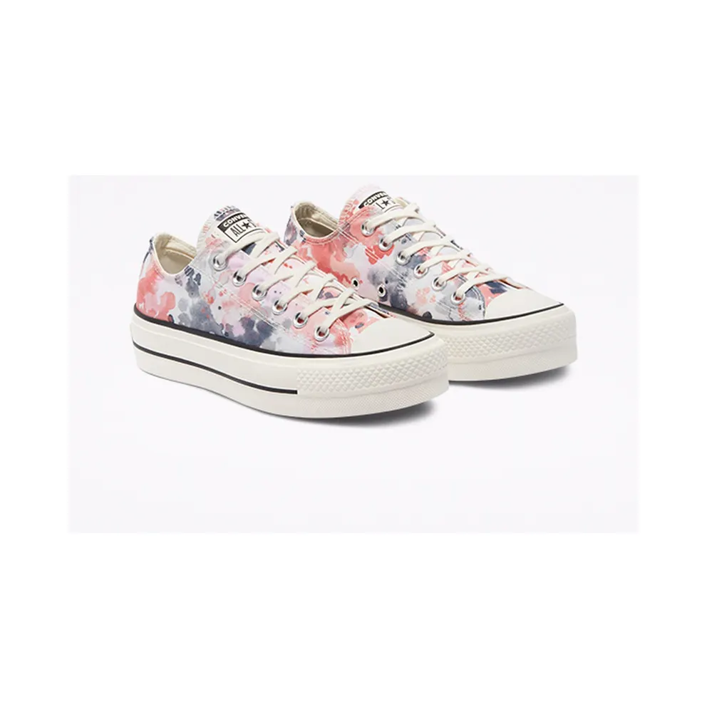 Converse Festival Platform Chuck Taylor All Star Low Top Egret/terracotta Pink/black (570970C)