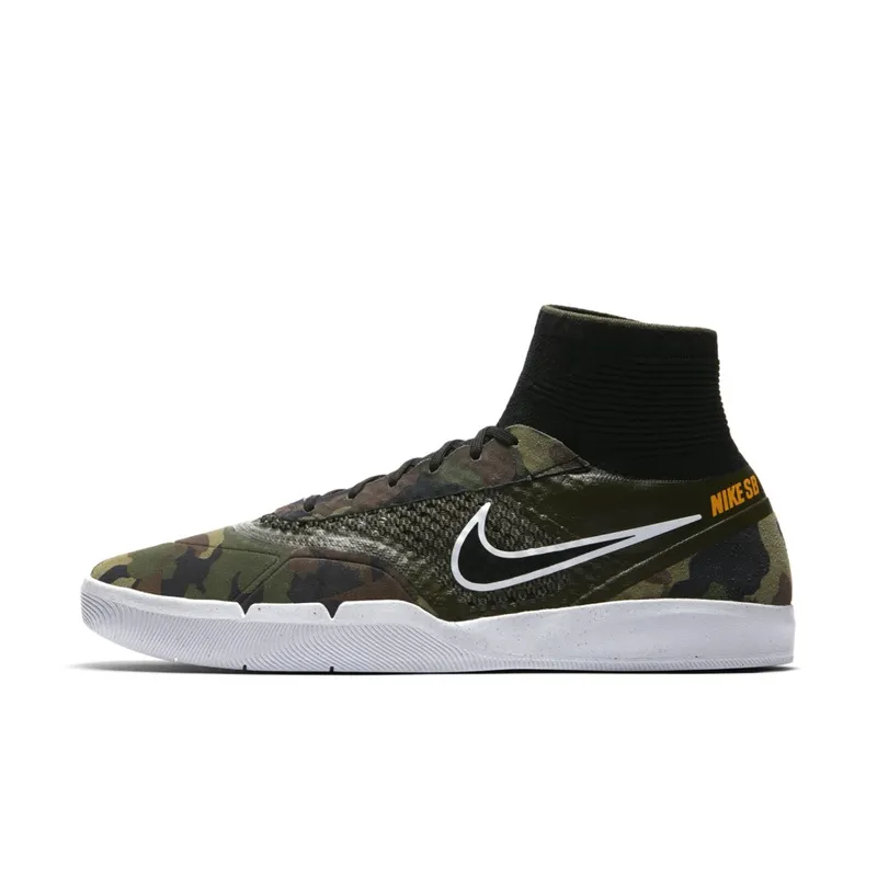 Nike SB Hyperfeel Koston 3 Camo Cargo Khaki/Circuit Orange (819673-381)