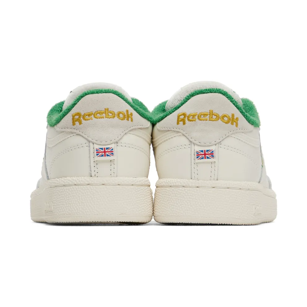 Reebok Club C 85 Shoes Chalk / Glen Green / Gold Metallic